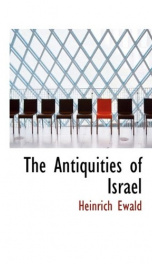 the antiquities of israel_cover