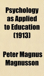 psychology as applied to education_cover