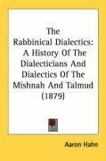 the rabbinical dialectics a history of the dialecticians and dialectics of the_cover