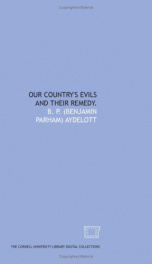 our countrys evils and their remedy_cover