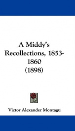 a middys recollections 1853 1860_cover