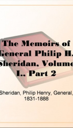 The Memoirs of General Philip H. Sheridan, Volume I., Part 2_cover