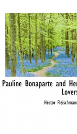 pauline bonaparte and her lovers_cover