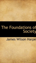 the foundations of society_cover