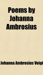 poems by johanna ambrosius_cover