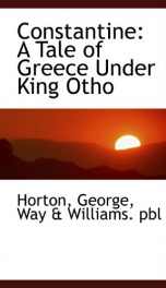 constantine a tale of greece under king otho_cover