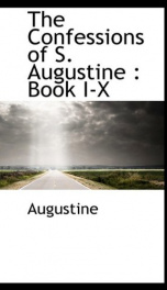 the confessions of s augustine book i x_cover