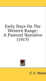 early days on the western range a pastoral narrative_cover