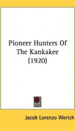 pioneer hunters of the kankakee_cover