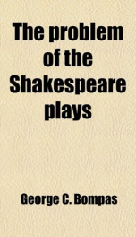 the problem of the shakespeare plays_cover