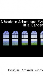 a modern adam and eve in a garden_cover