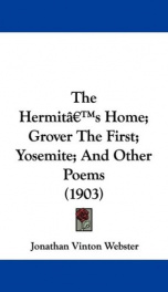 the hermits home grover the first yosemite and other poems_cover