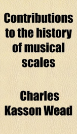 contributions to the history of musical scales_cover