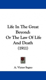 life in the great beyond or the law of life and death_cover
