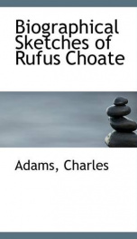 biographical sketches of rufus choate_cover