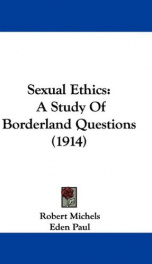 sexual ethics a study of borderland questions_cover