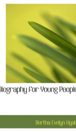 biography for young people_cover