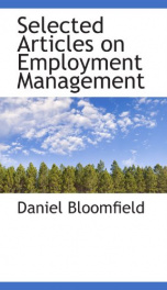 selected articles on employment management_cover