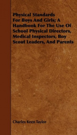 physical standards for boys and girls a handbook for the use of school physical_cover