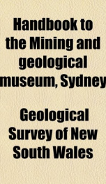handbook to the mining and geological museum sydney_cover