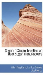 sugar a simple treatise on beet sugar manufacture_cover