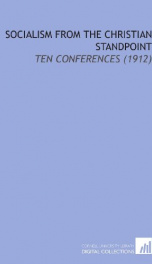 socialism from the christian standpoint ten conferences_cover