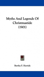 Myths and Legends of Christmastide_cover