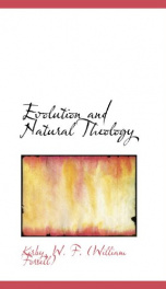 evolution and natural theology_cover