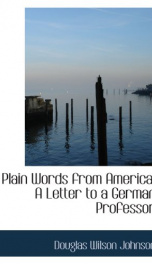 Plain Words from America_cover