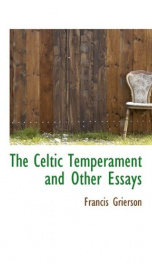 the celtic temperament and other essays_cover