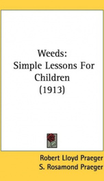 weeds simple lessons for children_cover