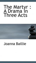 the martyr a drama in three acts_cover