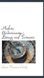 modern unitarianism essays and sermons_cover