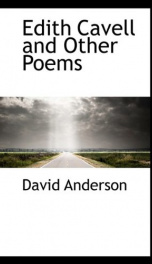 edith cavell and other poems_cover