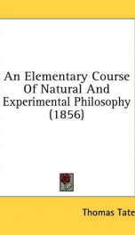 an elementary course of natural and experimental philosophy_cover
