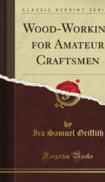 wood working for amateur craftsmen_cover