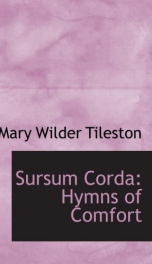 sursum corda hymns of comfort_cover