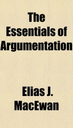 the essentials of argumentation_cover