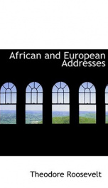 African and European Addresses_cover
