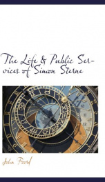 the life public services of simon sterne_cover