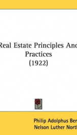 real estate principles and practices_cover