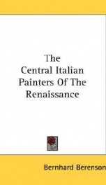 the central italian painters of the renaissance_cover