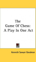 the game of chess a play in one act_cover