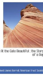 at the gate beautiful the story of a day_cover