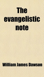 the evangelistic note_cover