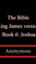 The Bible, King James version, Book 6: Joshua_cover