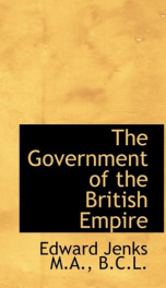 the government of the british empire_cover