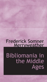 Bibliomania in the Middle Ages_cover