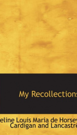 my recollections_cover