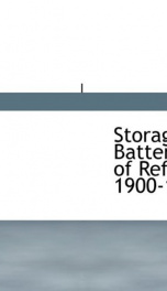 storage batteries a list of references 1900 1915_cover